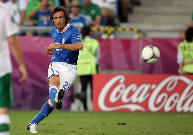 Pirlo is seen as one of the best midfielders of the modern era (Image: PA)