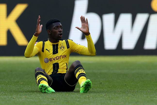 Dembele moved from Dortmund to Barcelona in 2017 (Image: Alamy)