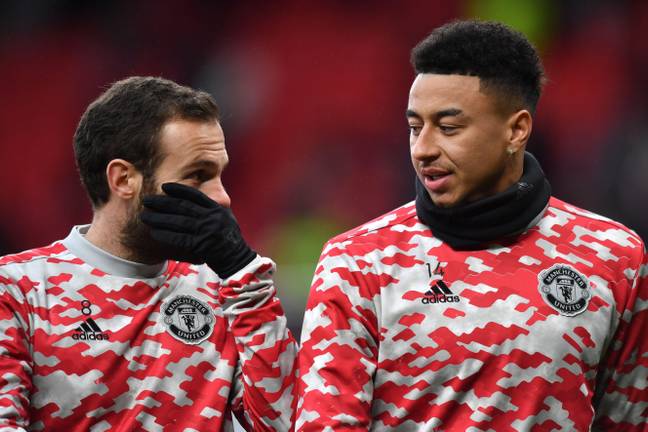 Lingard has spent much of the season on the bench. Image: Alamy