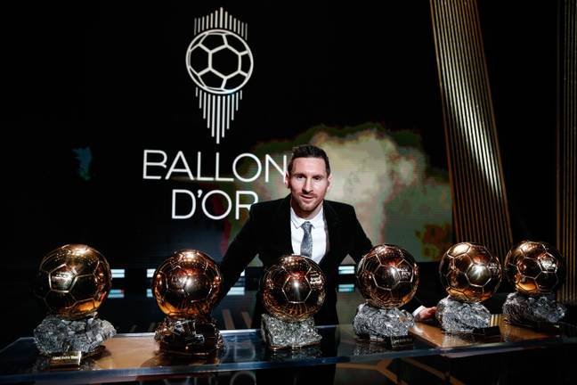 Will Messi add to his six Ballon d'Or wins? Image: PA Images