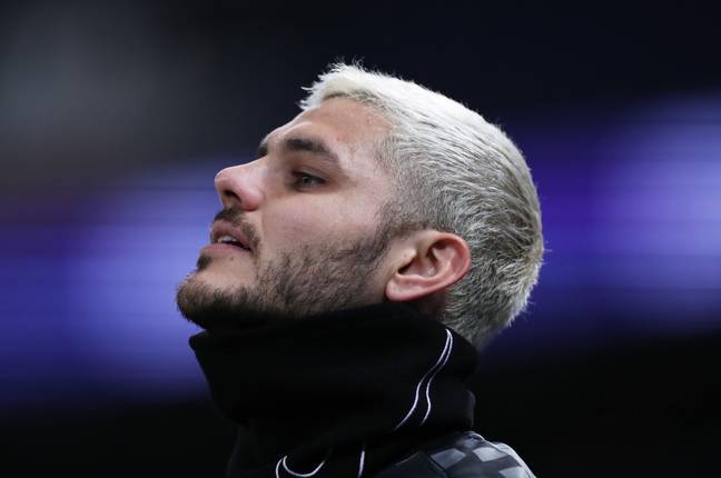 Mauro Icardi is on loan at Galatasaray from PSG (Image: Alamy)