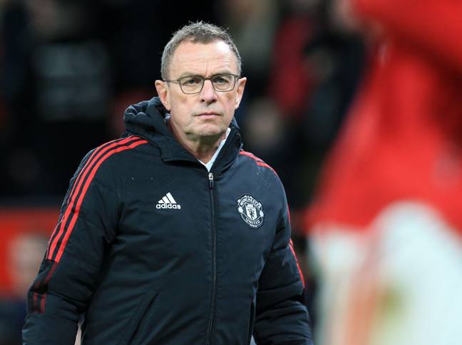 Ralf Rangnick faced criticism after the defeat to Wolves (Image: Alamy)