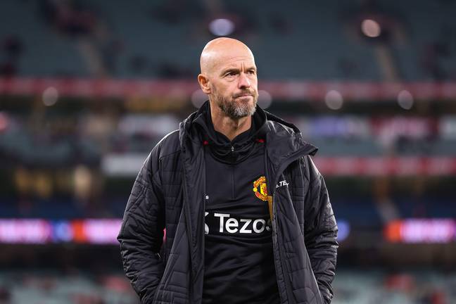 Ten Hag is thought to be on a £9m-per-season contract at Old Trafford (Image: Alamy)