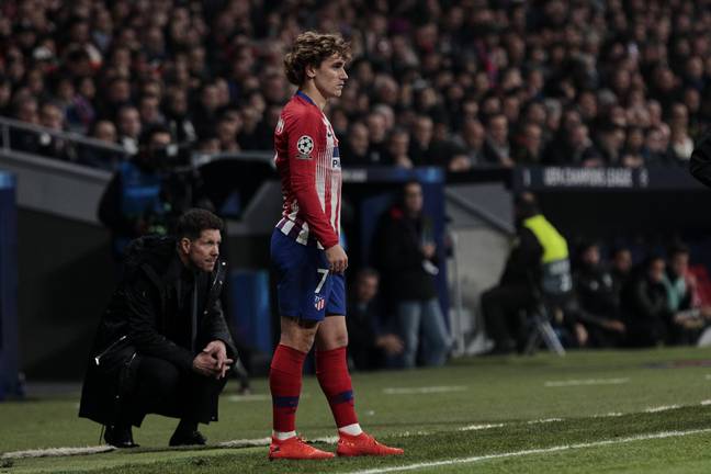 Griezmann and Simeone could soon be working together again. Image: PA Images