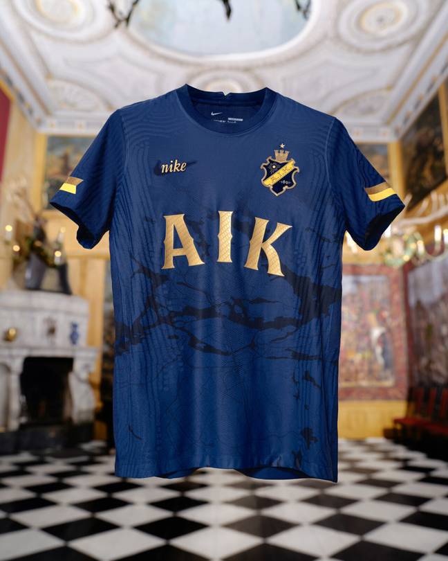 The new AIK shirt is a real beauty. Image: AIK