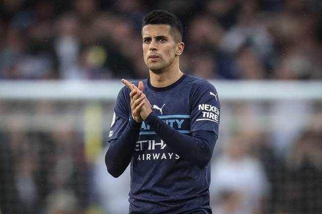 Joao Cancelo signed a contract extension with Man City earlier this year (News Images / Alamy)