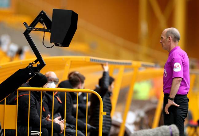 Dean will be up close and personal with his VAR screen next season. Image: Alamy