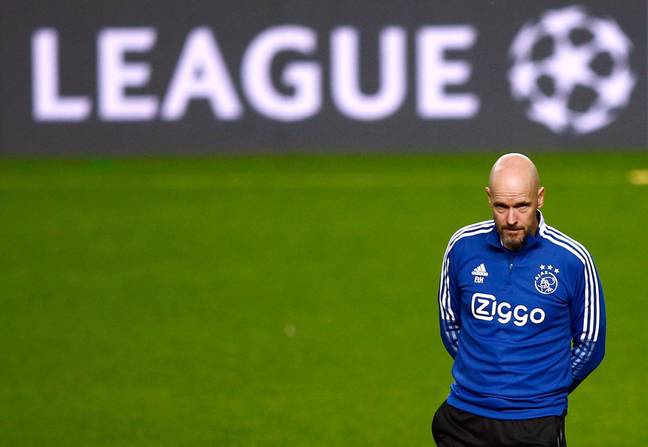Ten Hag has been learning English ahead of a move to England. Image: PA Images