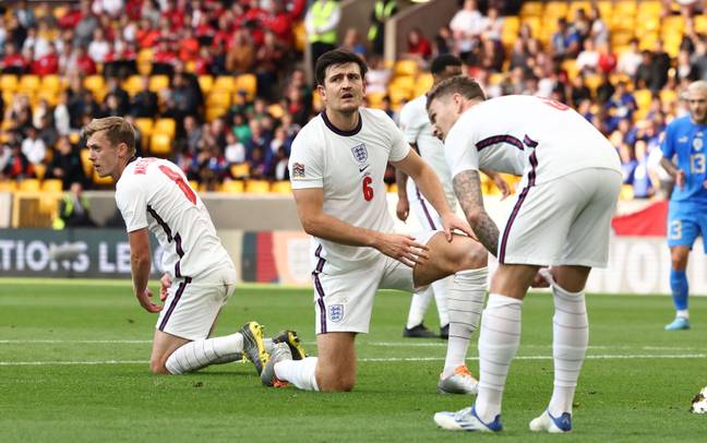 Harry Maguire was the only Manchester United player selected in the England squad for the recent international fixtures. (Alamy)