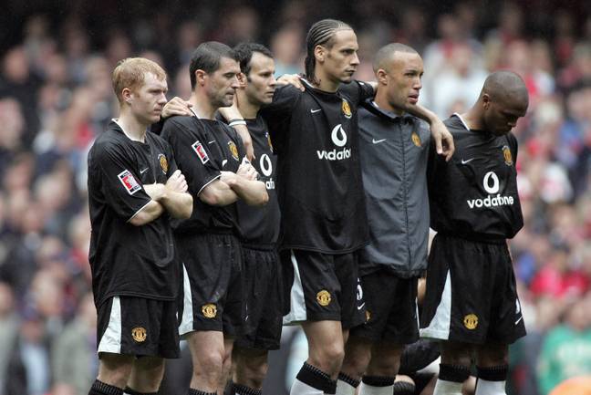 Keane left Scholes and Ferdinand out of his United XI (Image: PA)