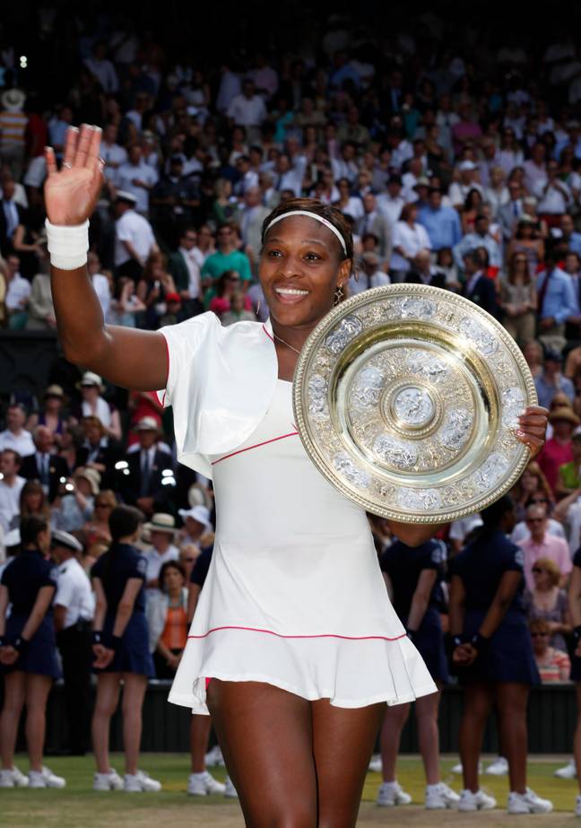 Williams won 23 Grand Slam singles titles including Wimbledon seven times (Image: Alamy)