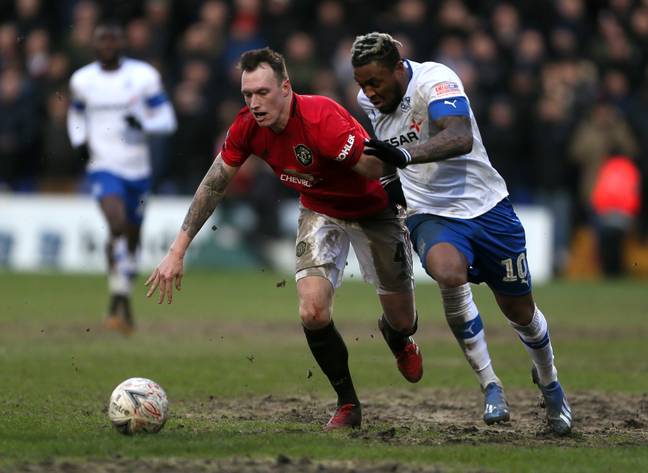 Phil Jones last performance was in January 2020. Image: PA Images
