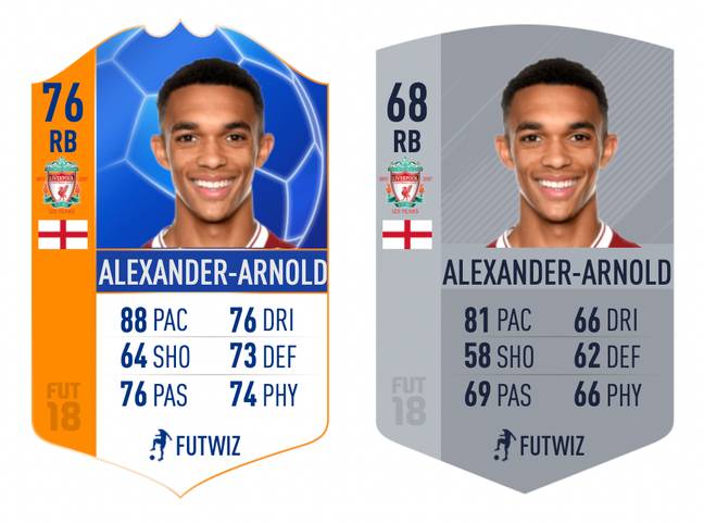 The right-back received his first Champions League card after bursting onto the European scene