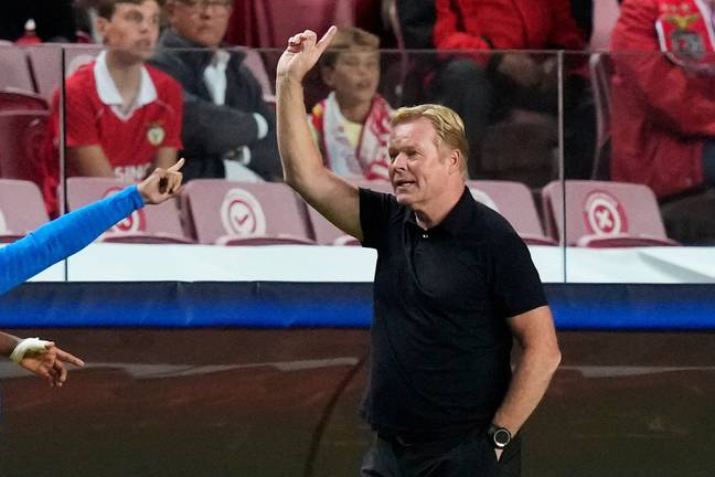 Koeman obviously thinks he's doing as good a job as possible. Image: PA Images