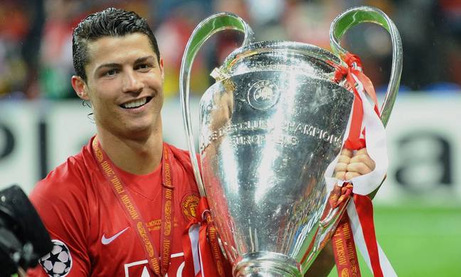 Ronaldo was part of the last United side to win the Champions League back in 2008