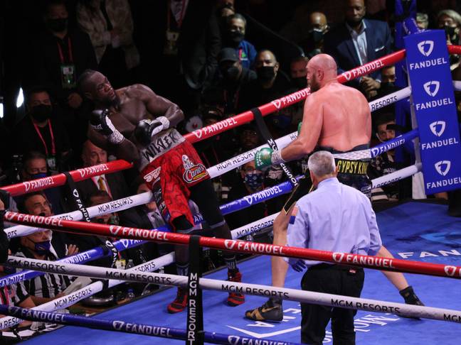 Fury fought Wilder for a third time, after claiming his fight with Joshua was on. Image: PA Images