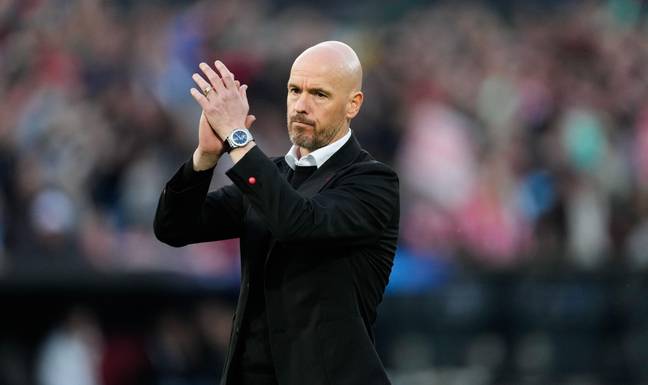 Ten Hag will say goodbye to Ajax at the end of the season. Image: PA Images