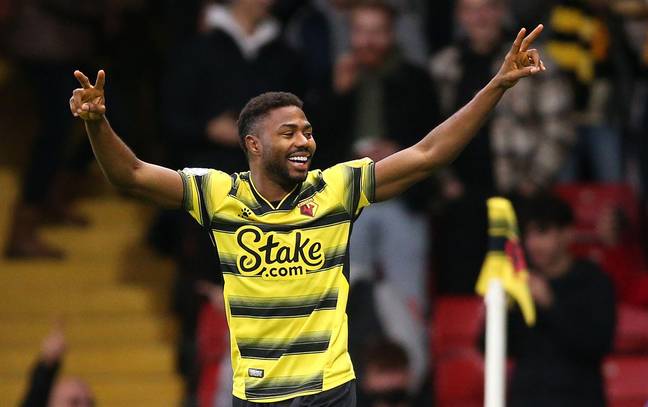 Watford forward Emmanuel Dennis has been named in Nigeria's squad for AFCON (Image: Alamy)