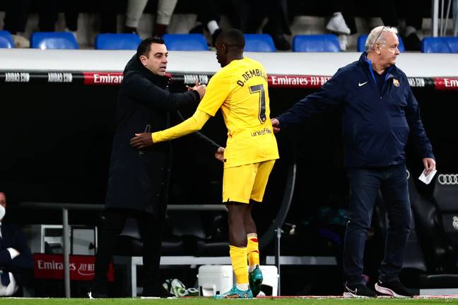The manager has backed Dembele. Image: PA Images