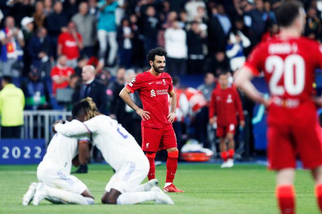 Mo Salah after Real Madrid won the Champions League last month | Credit: Alamy