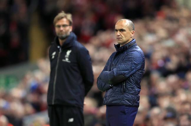 Martinez managed against Liverpool and not for them. Image: PA Images