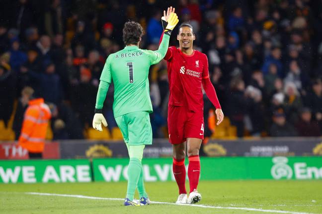 Van Dijk and Alisson didn't exactly come through Liverpool's academy. Image: PA Images