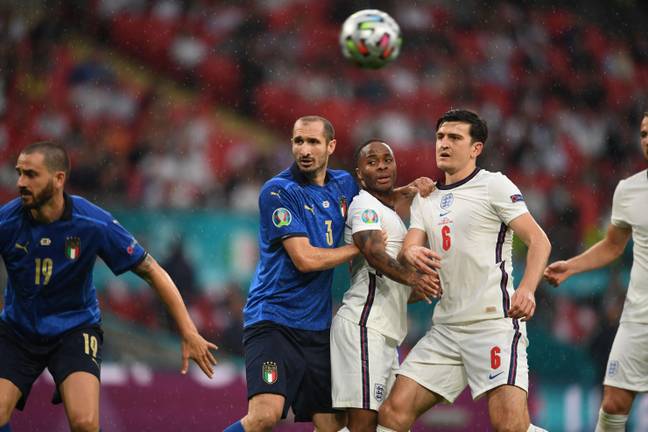 Giorgio Chiellini has expressed his sympathy for the England defender (Image: Alamy)