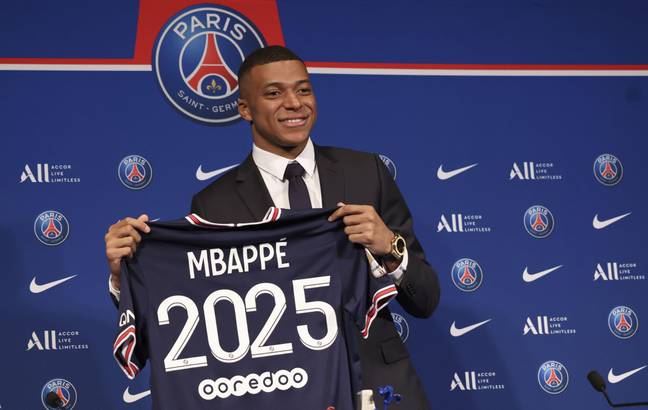 Mbappe has extended his stay at the Parc des Princes until 2025. Image: PA Images
