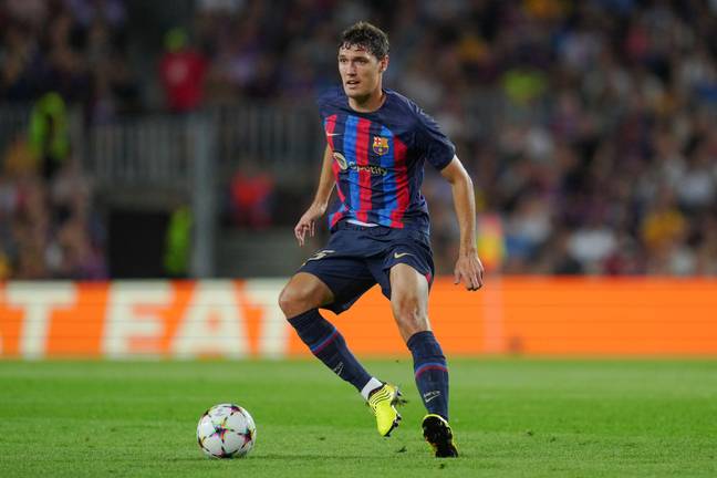 The signing of Andreas Christensen is one reason why Pique has been pushed further down the pecking order. Image: Alamy