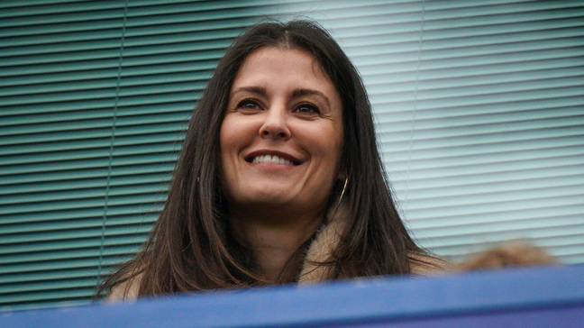 Chelsea director Marina Granovskaia during the Premier League match between Chelsea and Everton. (Alamy)
