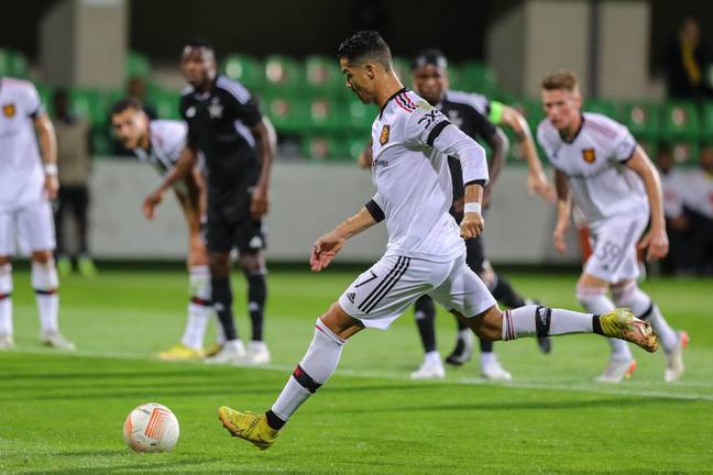 Ronaldo started his first win of the season against Sheriff on Thursday. Image: Alamy