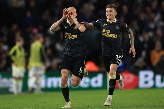 Jonjo Shelvey's winner against Leeds at the weekend would have lifted spirits at Newcastle. Image: PA Images