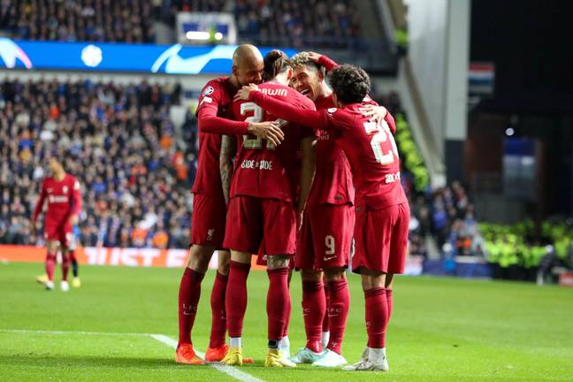 Heartwarming moment between Harvey Elliott and Mo Salah goes viral as Liverpool thrash Rangers