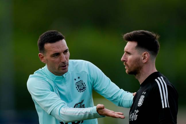 Messi is on international duty. Image: PA Images