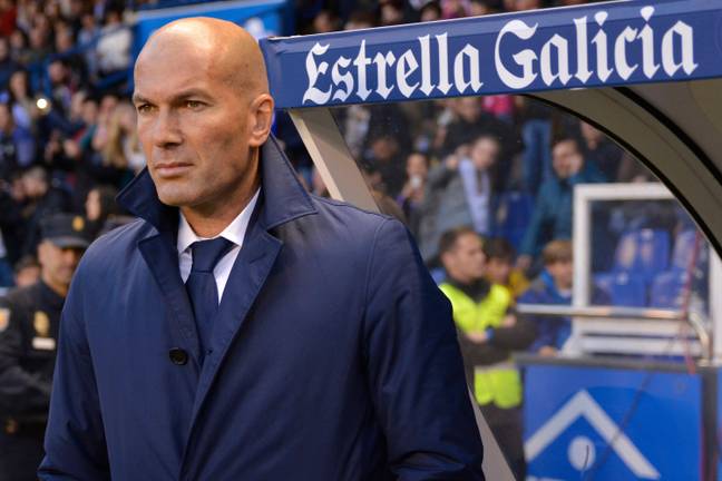 Zidane has been heavily linked with PSG. Image: PA Images