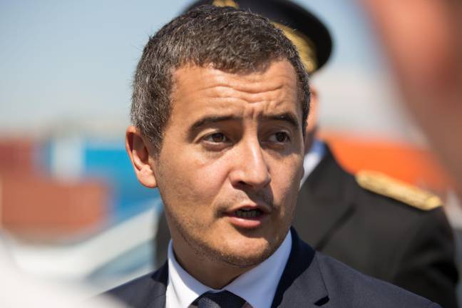 France's interior minister Gerald Darmanin blamed the chaos on Liverpool fans (Image: PA)