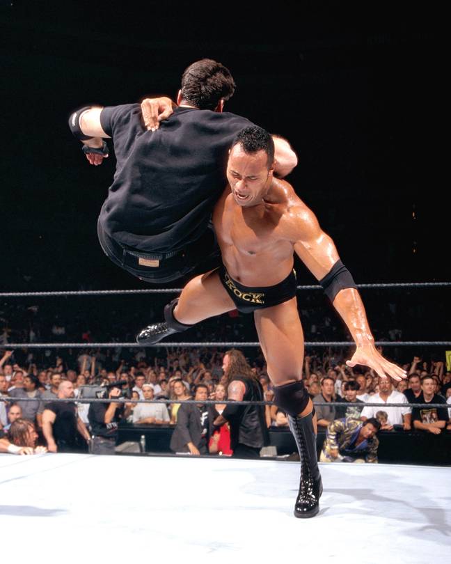 The Rock is one of the most recognisable figures from the world of professional wrestling (Image: Alamy)