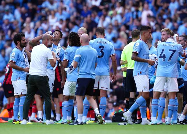 City face Barcelona at the Nou Camp on Wednesday (Image: Alamy)