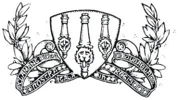The first Arsenal badge in 1888