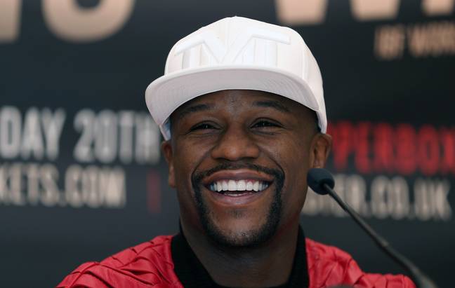 Mayweather was due to fight his old sparring partner Don Moore on Saturday (Image: PA)