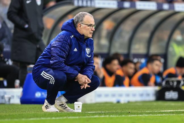 The Bielsa crouch could be back in action soon. Image: Alamy