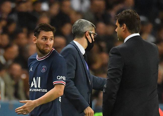 Things haven't gone smoothly for Messi since joining Mauricio Pochettino's side. Image: PA Images