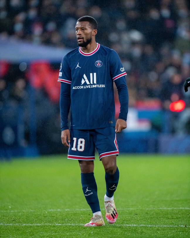 Wijnaldum has previously admitted he is &quot;not completely happy&quot; in Paris (Image: Alamy)