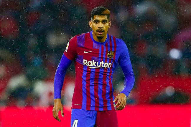 Araujo has rejected an initial contract extension offer from Barcelona (Image: Alamy)