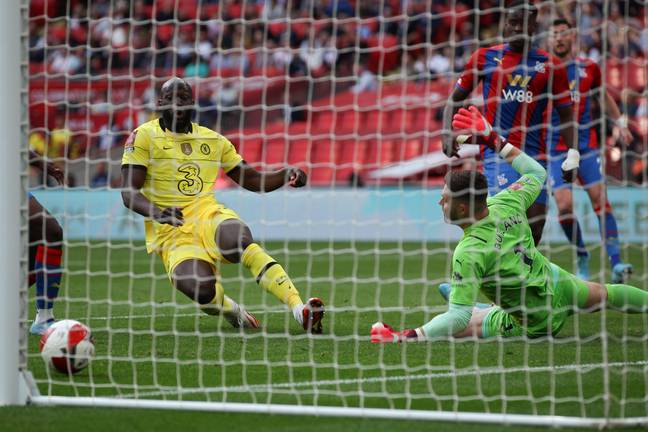 Lukaku somehow failed to score against Crystal Palace (Image: PA)