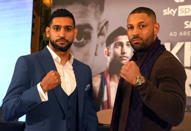 Khan will finally face Kell Brook in Manchester on Saturday (Image: PA)