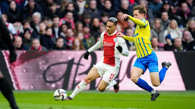Antony of Ajax has been linked with a Manchester United move. (Alamy)
