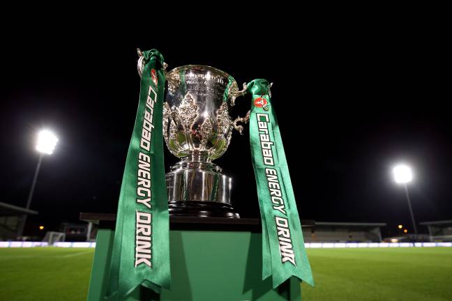 Premier League clubs competing in Europe could drop out the Carabao Cup as part of series of radical proposals to change the football calendar (Image: Alamy)
