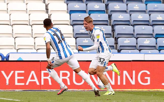 Smith Rowe enjoyed his spell on loan at Huddersfield. Image: PA Images