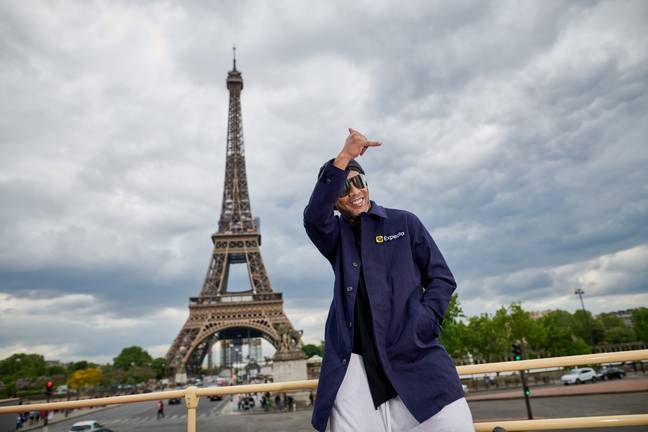 Ronaldinho was speaking at his Expedia Route 10 Freestyle Bus Tour of Paris